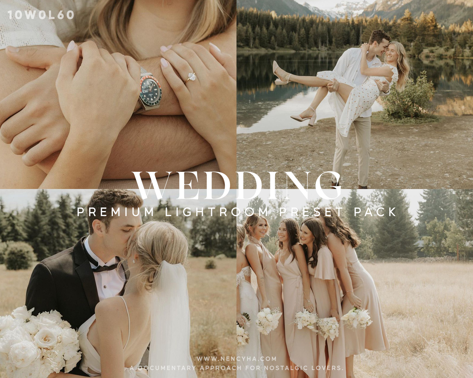 Gói Preset Phong Cách Lãng Mạn Mơ Mộng và Kỳ Diệu Dành Cho Ảnh Chụp Chân Dung Đám Cưới và Cặp Đôi (XMP/ACR) 1 10W0L60