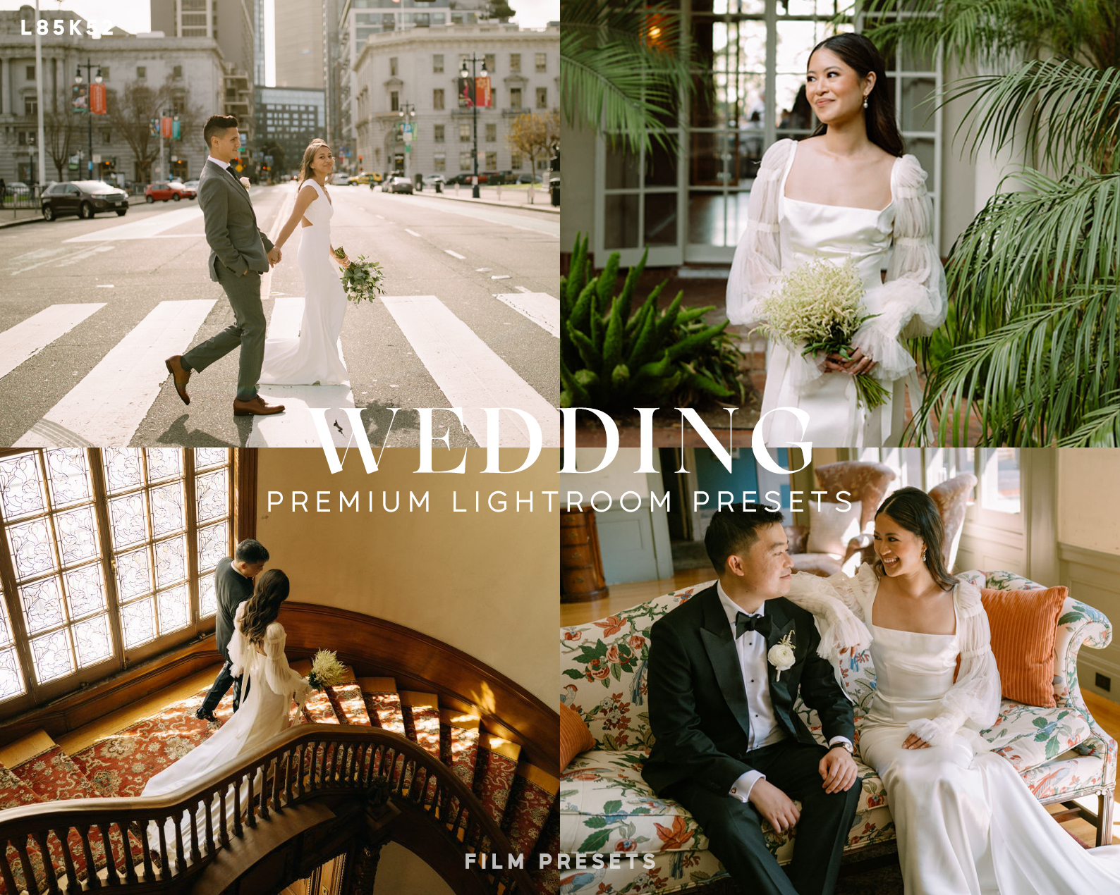 Gói Lightroom Preset Dành Cho Ảnh Đám Cưới – Cặp Đôi – Gia Đình với Phong Cách Hiện Đại Sang Trọng - Lãng Mạn - Đẹp Mắt (XMP/ACR) 1 COVER L85K52