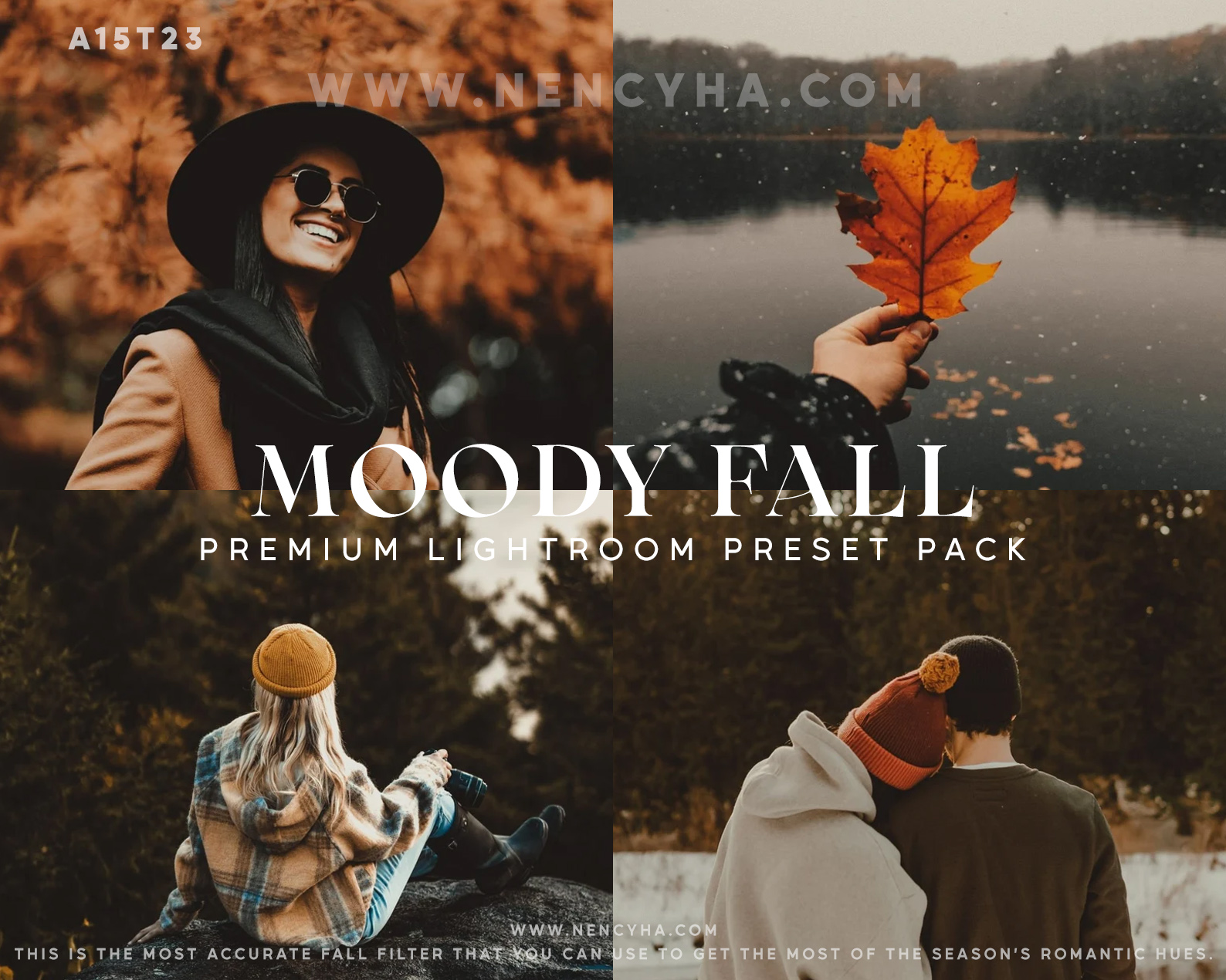Gói preset dành cho ảnh chụp mùa thu – Moody Fall Lightroom Mobile & Desktop Presets, Autumn Presets (xmp/acr, dng) A15T23