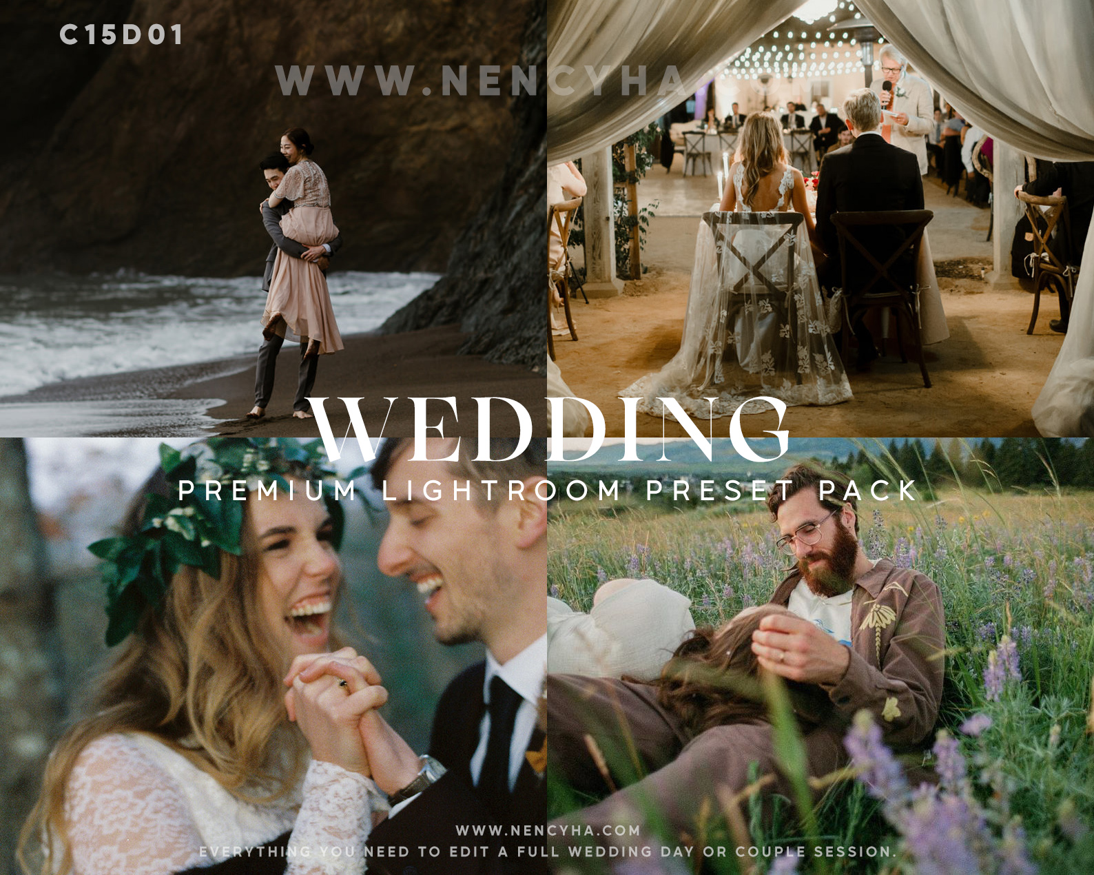 Bộ preset thiết kế chuyên biệt dành cho ảnh chụp Đám Cưới và Cặp Đôi (xmp/acr, lrtemplate) C15D01 1 C15D01