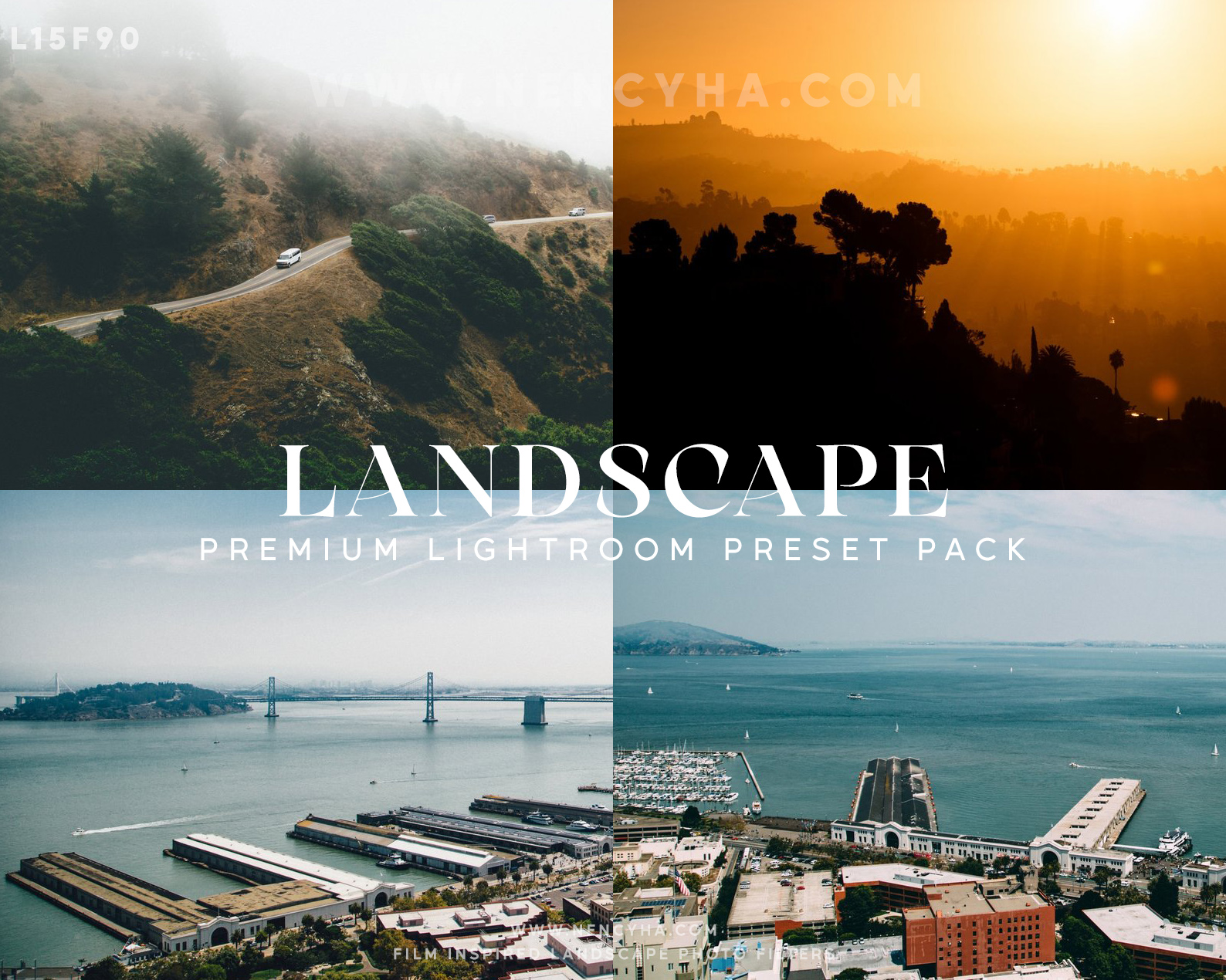 Gói presets ảnh phong cảnh lấy cảm hứng từ film – Landscape Preset Bundle – Film Inspired Landscape Presets (xmp/acr, lr) L15F90