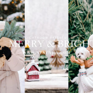 Gói Preset Giáng Sinh – Lightroom Preset Merry And Bright, Festive Winter Filter, Holiday Presets for Xmas 2025 (xmp/acr, dng) M16V16 3 C M16V16