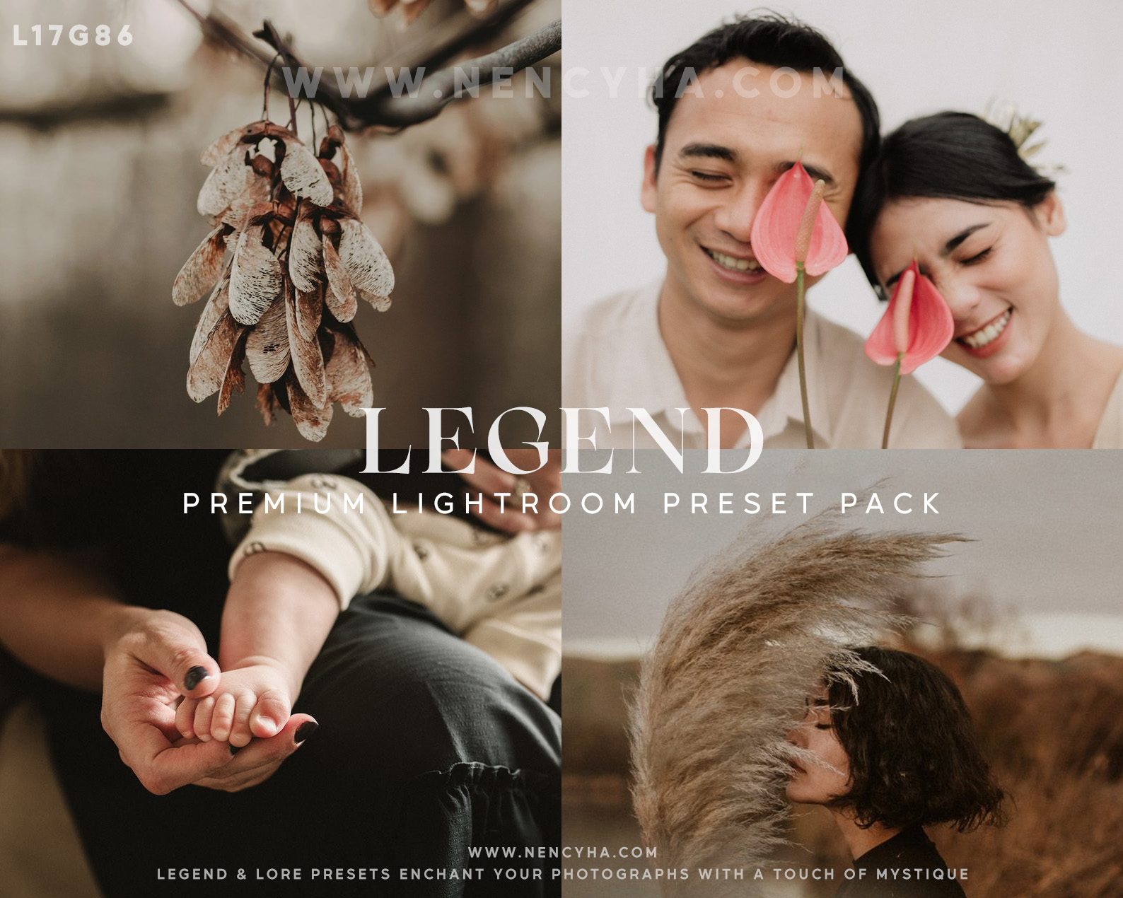 Preset 6 Tone Màu Nâu Tây Chất Lượng Châu Âu Một Chút Hoài Niệm và Một Chút Lãng Mạn Thích Hợp Ảnh Ngoài Trời (XMP/ACR) L17G86