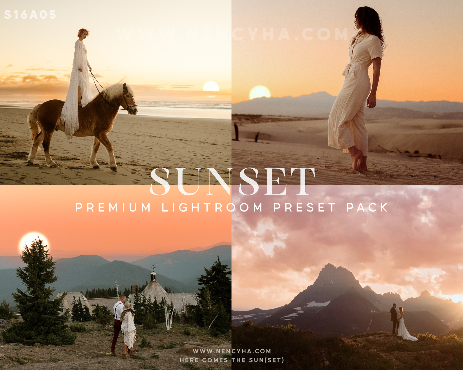 Gói preset được thiết kế để tái hiện cảnh hoàng hôn tuyệt đẹp (xmp/acr) S16A05