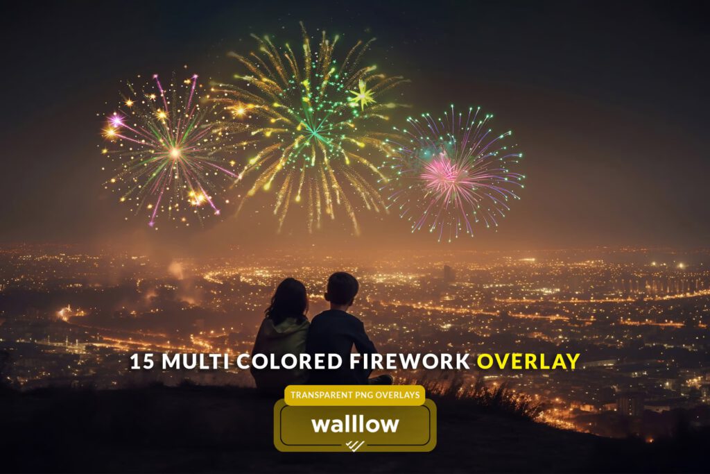 nencyha.com fireworks new year png photoshop transparent overlays 5