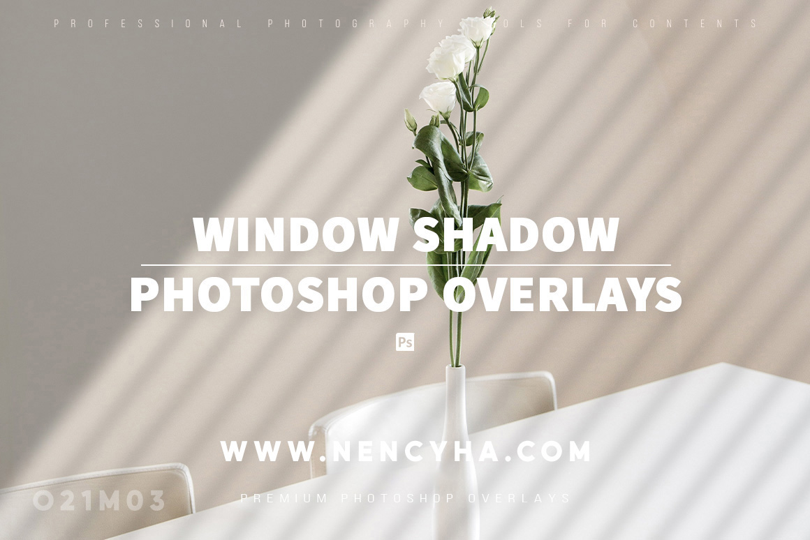 Gói Photoshop Overlays – Window Shadow Overlays Chất Lượng (png/jpg) O21M03 1 window shadow overlays 01