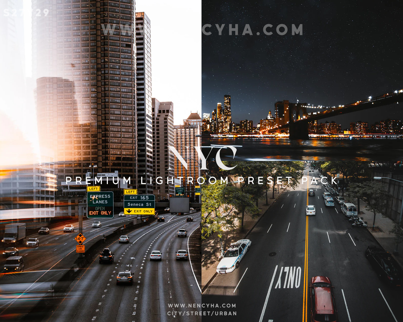 City/Street/Urban Lightroom Presets – Gói Lightroom Preset 14 Tone Màu Dành Cho NAG Chụp Thành phố / Phố / Đô Thị và Chụp Đêm (lr) S27Y29