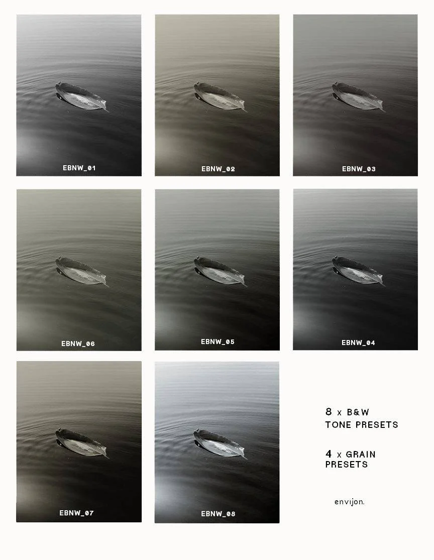 envijon - Black & White Mobile Photo Filters – Tinh Hoa Của Ngày Xưa – Gói Preset Dành Cho Mobile Đơn Sắc Cho Thời Đại Hiện Đại (dng) G41H94 13 envijon black white mobile photo filters nencyha.com 16