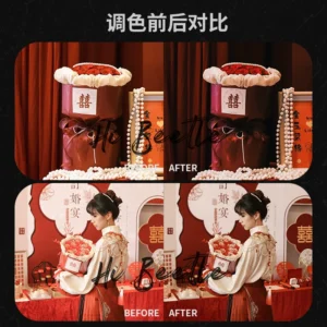 goi preset va luts danh cho anh chup dinh hon va phong su cuoi phong cach trung quoc1