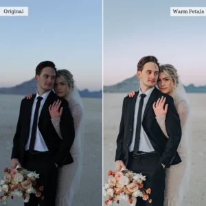 warm petals single color palette presets goi presets cho phong cach chup anh cuoi dinh hon va chan dung 2