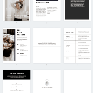 Heart & Lifestyle - Minimal Presets – Gói Preset Phong Cách Sạch Sẽ Gọn Gàng và Tối Giản (xmp/acr, lr) L55C73