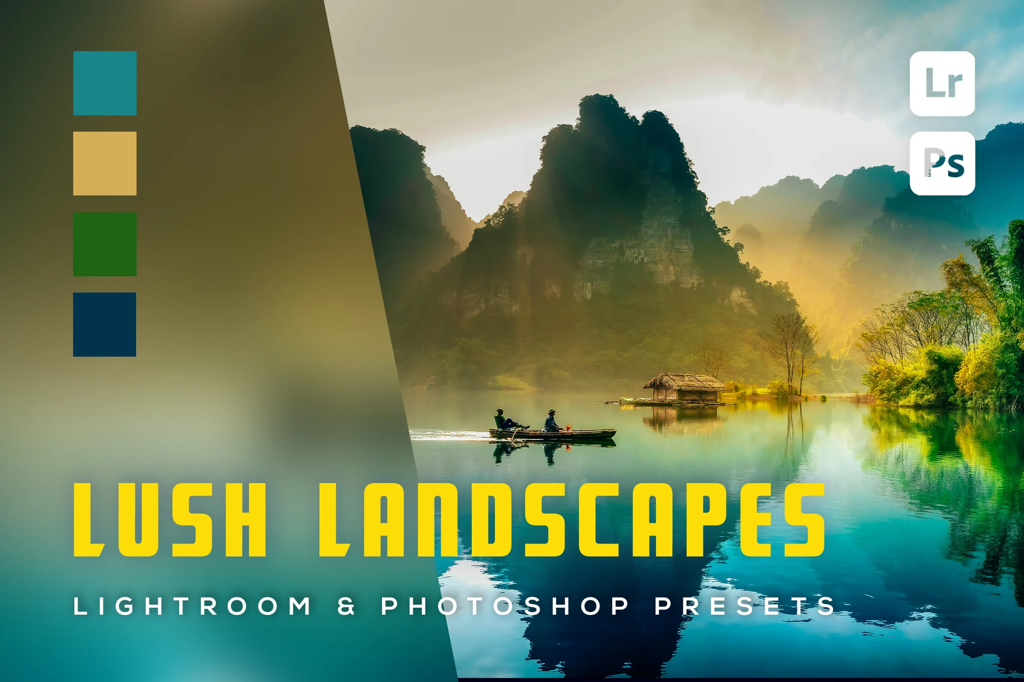 Lush Landscapes Lightroom and Photoshop Presets – Gói Preset Dành Cho Ảnh Phong Cảnh (xmp/acr, dng) L63V51