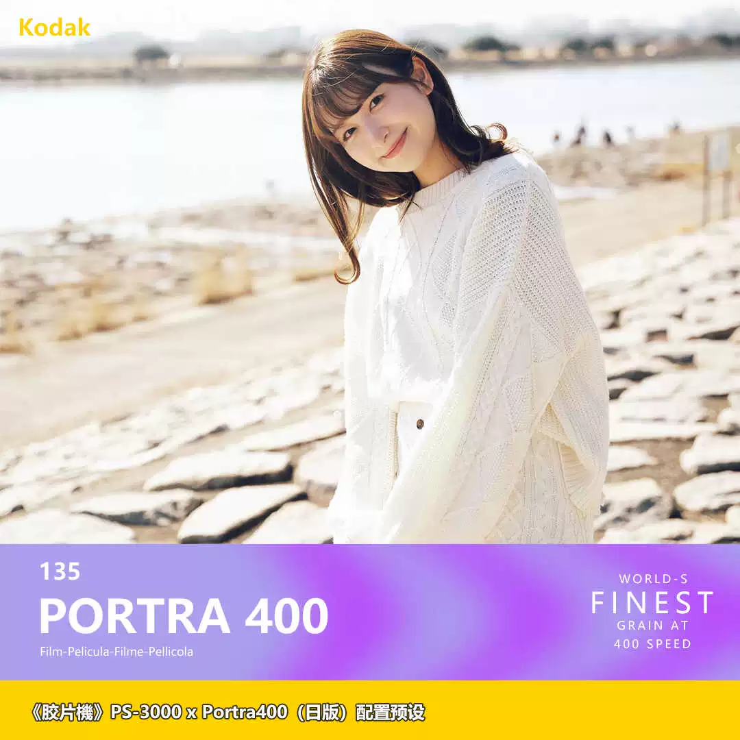 Bộ Preset và LUTs Màu Film Kodak turret Portra 400 Nhật Bản 2025 (xmp/acr, cube) K73X14