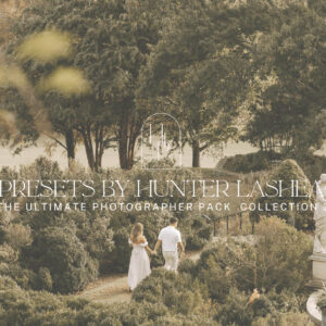 Hunter Lashea – Collection 3 – Gói Preset ấm áp & kem với màu trắng sáng dành cho Nhiếp ảnh Cưới