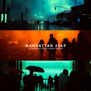 Manhattan 2049 - 14 Cinematic Lightroom Presets – Gói Preset Chụp Đêm (xmp/acr, dng) L66C06