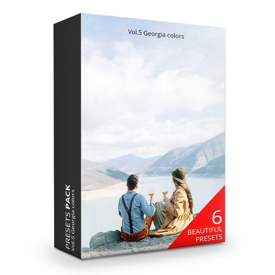 Pavel Vozmischev - Vol.5 Georgia Colors – Gói Preset 06 Tone Màu Trong Xanh Dành Cho Chân Dung Phong Cảnh (lr, xmp/acr, dng) C71X36