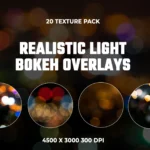Realistic Light Bokeh Overlays – 20 Lớp phủ Bokeh ánh sáng thực tế (png) O73V77