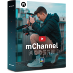 MotionVFX - mChannel Modern DVR – Trở thành chuyên gia YouTube với gói hoàn chỉnh DaVinci Resolve (drfx) D79Y12