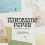 Bracken - Handmade Paper – Bộ Sưu Tập Overlays & Textures Giấy Thủ Công (JPG / PAT) T77C96