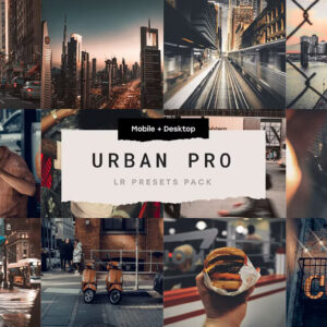 Creative Market – 5 Urban Pro Lightroom Presets (Desktop & Mobile) – Gói Preset Dành Cho nhiếp Ảnh Đường Phố Thành Phố và Kiến ​​Trúc (lr, xmp/acr, dng) C84R08