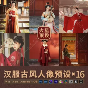 Bộ Preset 16 Tone Màu Ấm Áp Nhẹ Nhàng Phong Cách Trung Quốc Mới Nhất 2025 (xmp/acr, lr, dng, cube, costyle) C86Q03