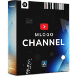 MotionVFX - mLogo Channel DVR – Gói 50 hình ảnh động logo nổi bật bắt mắt dành cho DaVinci Resolve (drfx) L84Y80