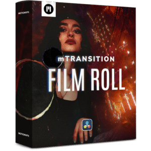 MotionVFX - mTransition Film Roll DVR – Bộ chuyển tiếp điện ảnh lấy cảm hứng từ Analog cho DaVinci Resolve (drfx) A87T75