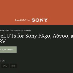 Gamut - BaseLUTs 2.0 - Sony FX30 - A6700 and A7RV (cube) A92B22