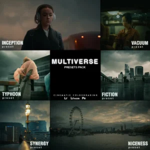 Pattakes Pictures - Multiverse Cinematic Presets Pack – Bộ sưu tập Preset Cinematic Movie tuyệt đẹp 2025 (xmp/acr, dng) H96Z00