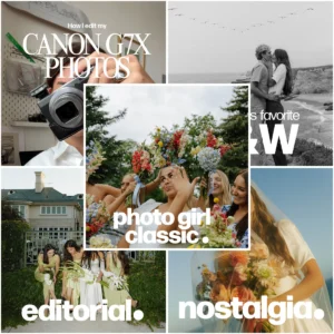 The PHOTOGIRL BUNDLE by Bailee Merry – Bộ sưu tập Preset mang màu sắc tươi tắn của "Chút nắng sau những ngày mưa" (xmp/acr, mp4) A96X04