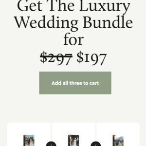 Gamut - The Luxury Wedding Bundle – Bộ sưu tập LUTs phim cưới phong cách sang trọng của Gamut(cube) G96Z39