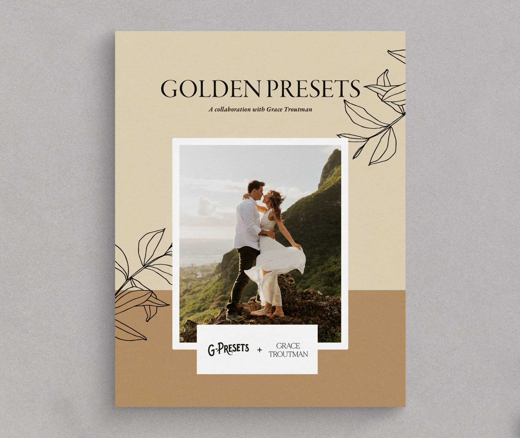 G-Presets - Grace Troutman - Golden — Bộ sưu tập preset màu vàng óng ấm áp tinh tế và mềm mại (xmp/acr, mp4) M101V28
