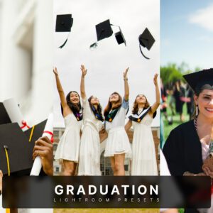 Graduation Lightroom Presets — Bộ sưu tập Preset mang sắc màu của vui nhộn ấm áp (xmp/acr, dng) C103X02