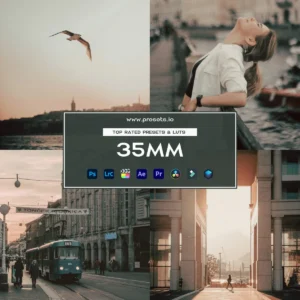 Presets.io - 35MM Preset Collection — Bộ sưu tập Preset 35mm film màu điện ảnh ấn tượng của Presets.io (xmp/acr) F100G20