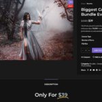 Biggest Graphics Bundle Ever 1 — Gói hơn 70.000+ đồ họa chuyên nghiệp (xmp/acr,...) S107K10