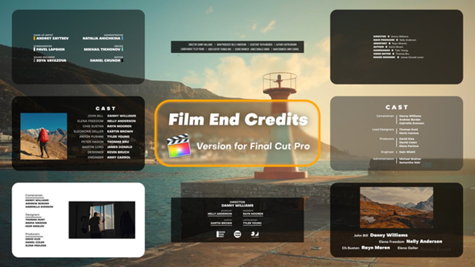 Film End Credits Final Cut Pro X — Mẫu giới thiệu cuối phim dành cho Final Cut Pro P109V00 1 film end credits final cut pro x mau gioi thieu cuoi phim danh cho final cut pro