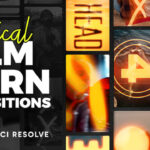 Vertical Film Burning Transitions for Davinci — Gói Transitions phong cách đốt phim dọc dành cho DaVinci Resolve D110U09