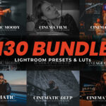 130 Bundle Lightroom Presets & LUTs — Gói 130 Preset và LUTs Cine Vintage Moody và Film Đầy Ấn Tượng (xmp/acr, cube) L1104T9