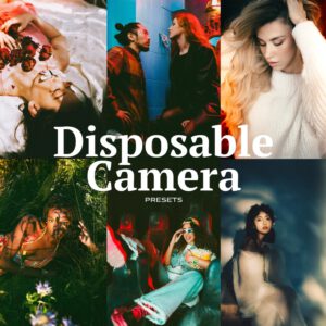 AI Preset Lab Disposable Camera Presets — Gói preset màu film mang lại nét quyến rũ mềm mại (xmp/acr) R110T51