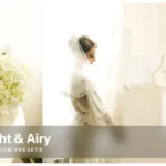 Bright & Airy Lightroom Presets — Bộ sưu tập Preset phong cách Bright & Airy dành cho Nhiếp ảnh cưới (xmp/acr, dng) V112X12