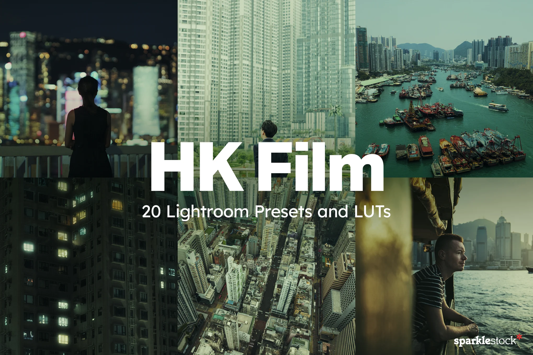 HK Film Lightroom Presets and LUTs — Bộ sưu tập Preset Lightroom và LUTs phim Hồng Kông (xmp/acr, cube) K113X90