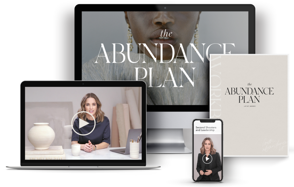 KT Merry - The Abundance Plan — Khoá học đặc biệt của Nhiếp ảnh gia đám cưới hạng sang KT Merry (mp4) T111T93