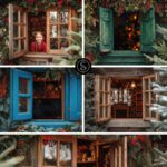 Squijoo - Christmas Digital Backdrops – Festive Windows — Phông nền kỹ thuật số Giáng sinh – Cửa sổ lễ hội (jpg) D110R71